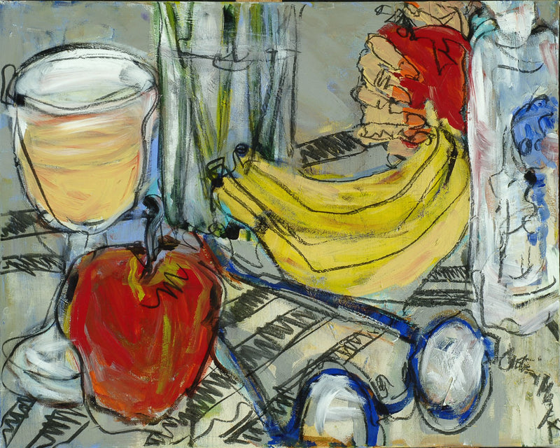 Still Life with Blue Glasses