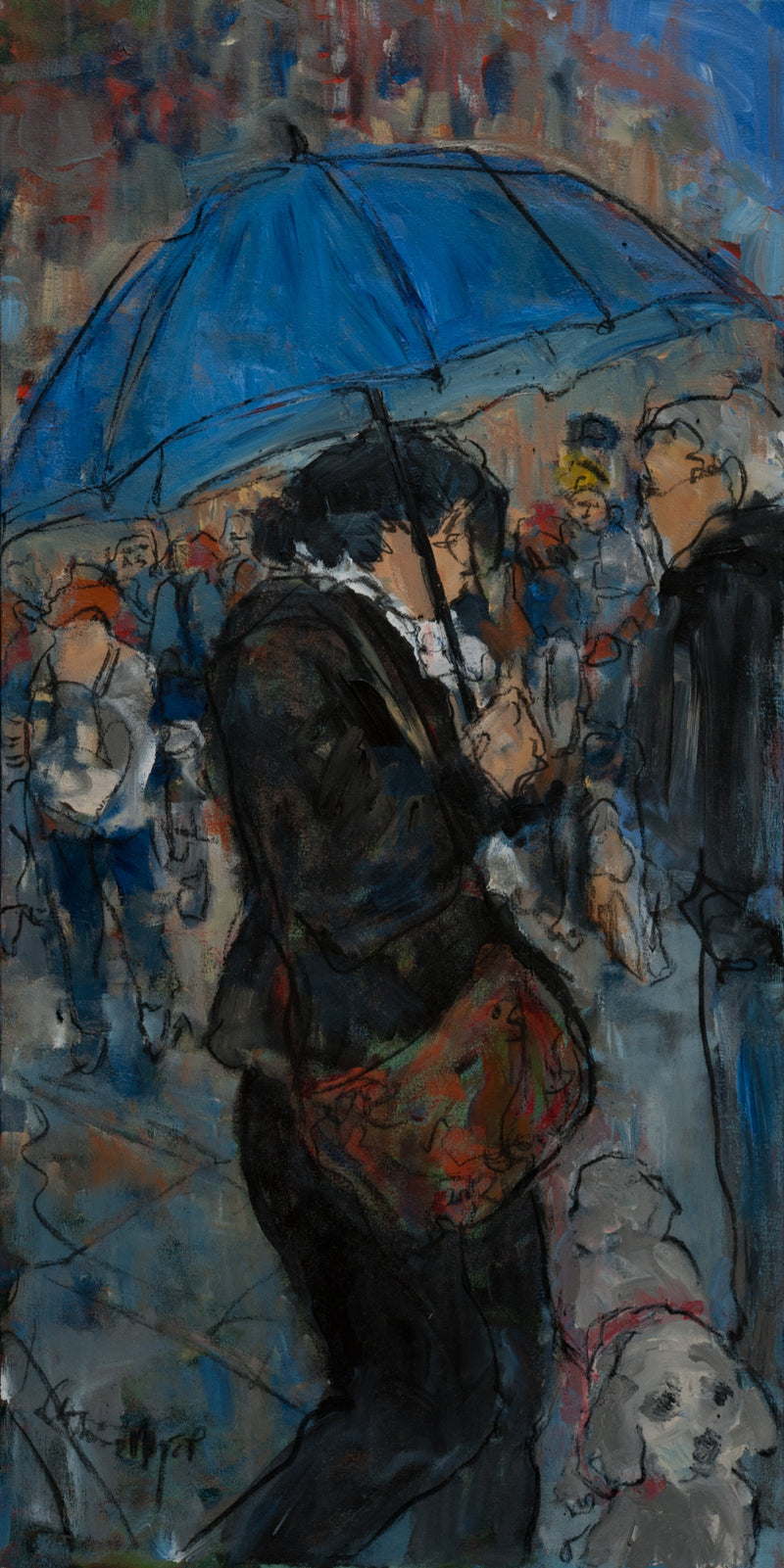 The Blue Umbrella
